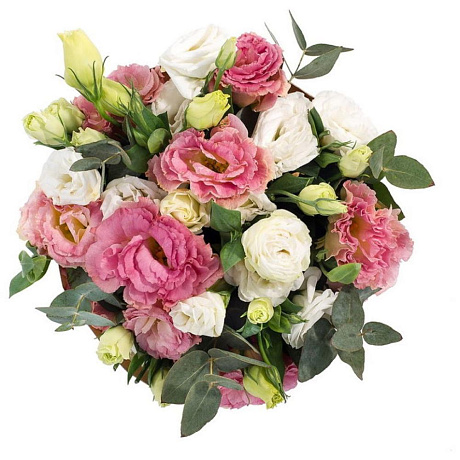 Букет Кружево из эустом - Фото 2