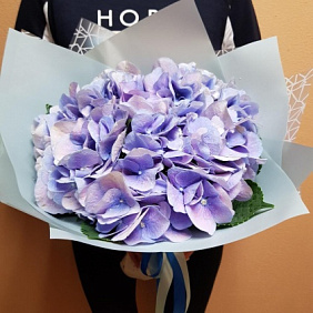 Букет цветов "Сиреневый закат" №161