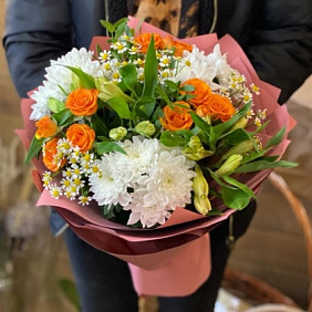 Букет цветов "Жизненная сила"