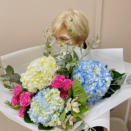 Гортензии в красках №160 - Фото 2