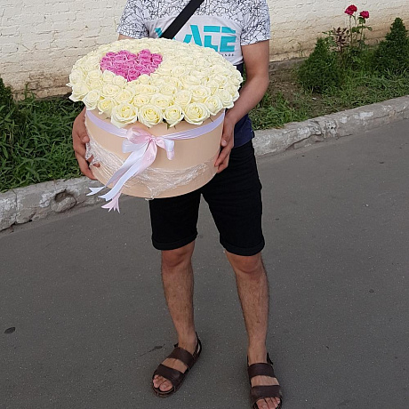 Роза  в коробке - Фото 4