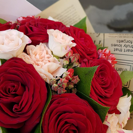 Букет цветов Яркие впечатления №160 - Фото 3