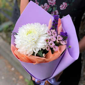 Букет цветов "Сиреневое облако" №162