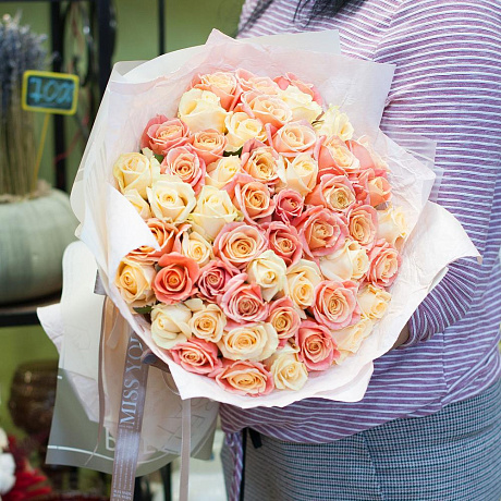 Букет из роз Валерия - Фото 3