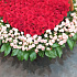 Корзина с кустовая роза и красная роза - Фото 6