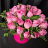 31 роза розовая в коробке - Фото 5