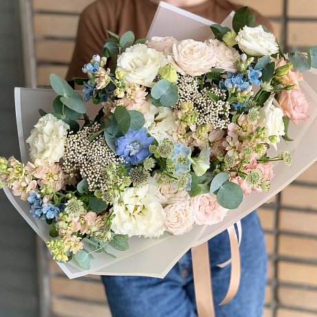 Букет цветов Кокетка №161 - Фото 4