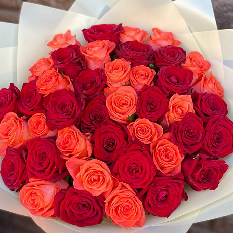 Букет цветов Яркая радость - Фото 4