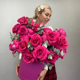 Букет цветов "Капкейк" №2