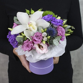 Коробка цветов комплимент «Фиби»