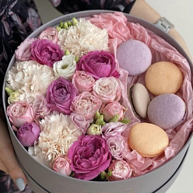 Букет цветов "Робкий шаг"