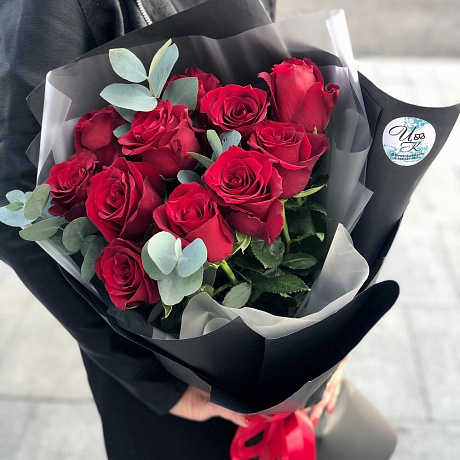 Букет цветов Explorer Total Black - Фото 4