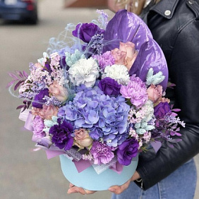 Букет цветов "Лунный свет" №164