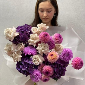 Авторский букет цветов №175
