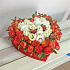 Букет Сердце из цветов - Фото 2