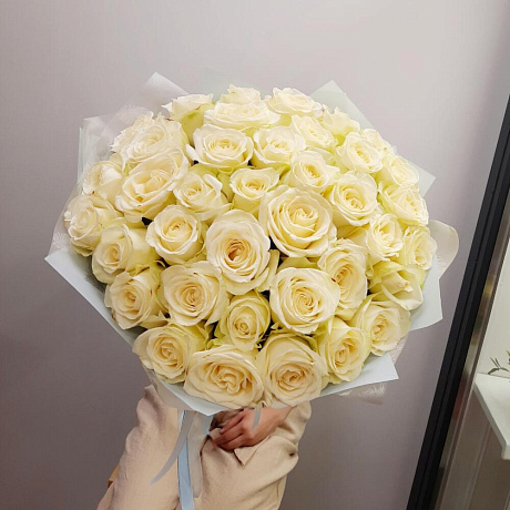 Белые розы №160 - Фото 4