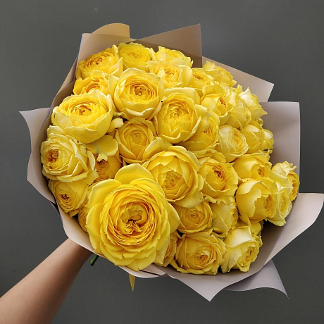 Невероятное солнце Пионовидных роз  - Фото 3