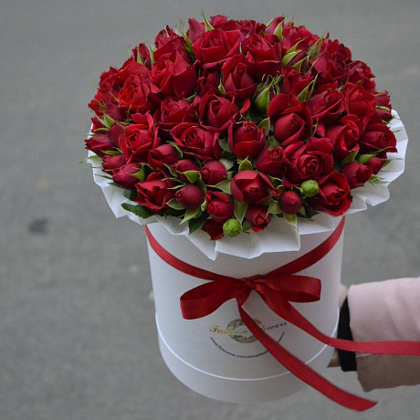 Букет цветов Огонь Страсть - Фото 4