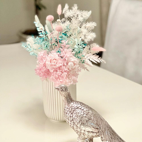 Интерьерная ваза с хлопком - Фото 4