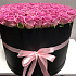 Цветы в коробке Роза Аква - Фото 2