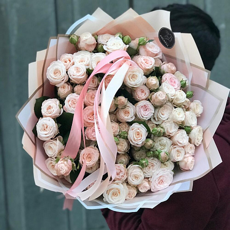 Букет цветов Нежный взгляд №160 - Фото 6