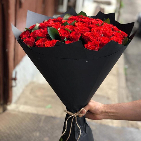 Букет из роз Эльторо №160 - Фото 3