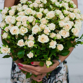 Букет цветов "Как твоё настроение, родная"