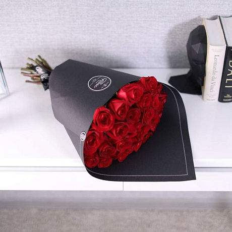 Букет из 25 роз Freedom - Фото 2