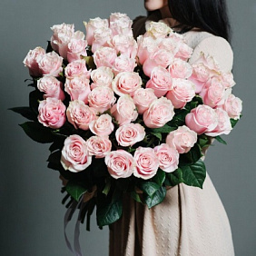 Букет цветов "Pink Monday love"