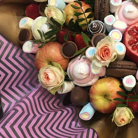 Фруктовый букет «Счастье» - Фото 3