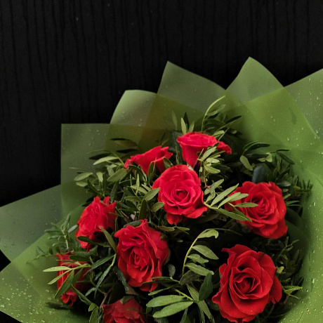 Букет с розами Bird - Фото 2