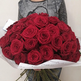 Букет цветов "Red 51 rose"