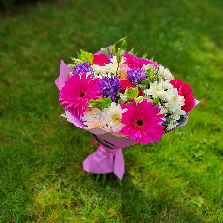 Букет цветов Сочный фреш - Фото 3
