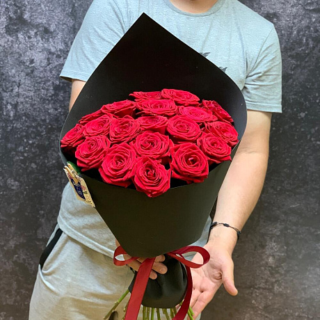 Букет цветов Red roses - Фото 5