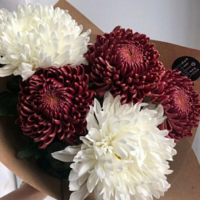 Букет из хризантемы №168