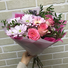 Букет цветов "Комплимент" №168