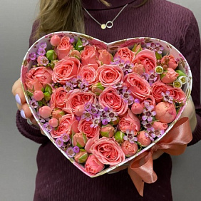 Букет цветов "Нежное признание" №163