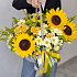 Корзина цветов Солнечный день - Фото 3
