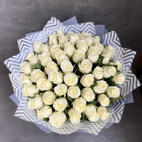 Букет цветов Раннее утро №161 - Фото 6