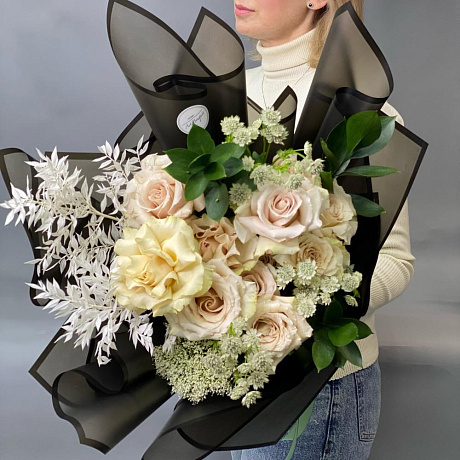 Букет цветов Горный хрусталь - Фото 3