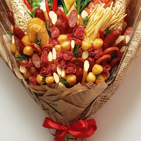 Съедобные букеты Любимые закуски - Фото 3