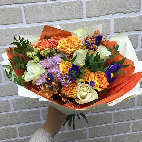 Букет цветов Рыжики №160 - Фото 2