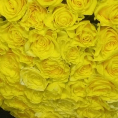 Желтые розы в фоамиране - Фото 4