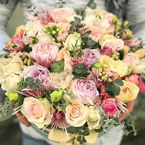 Букет цветов "Эдельвейс" №163