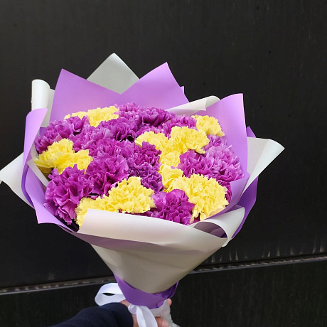 Букет гвоздик Воспоминание - Фото 2