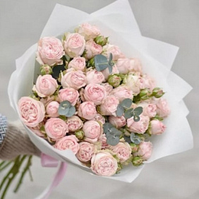 Кустовые пионовидные розы №170