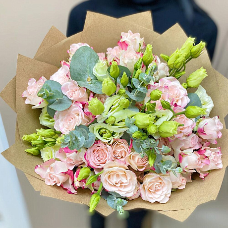 Букет цветов Оттенки нежности - Фото 3