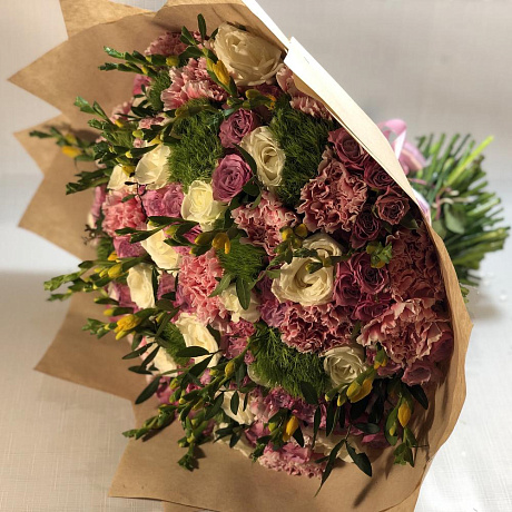 Букет цветов Осень стучит в двери - Фото 2