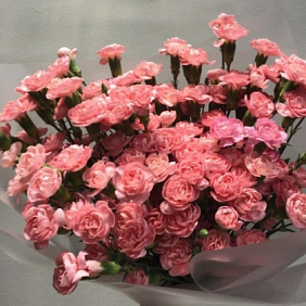 Букет "Гвоздика персик"