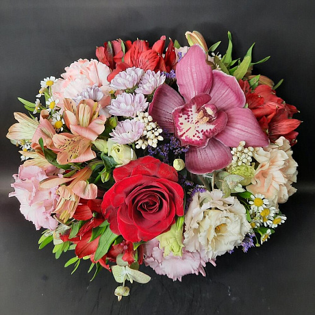 Букет цветов Flowers $garden - Фото 6